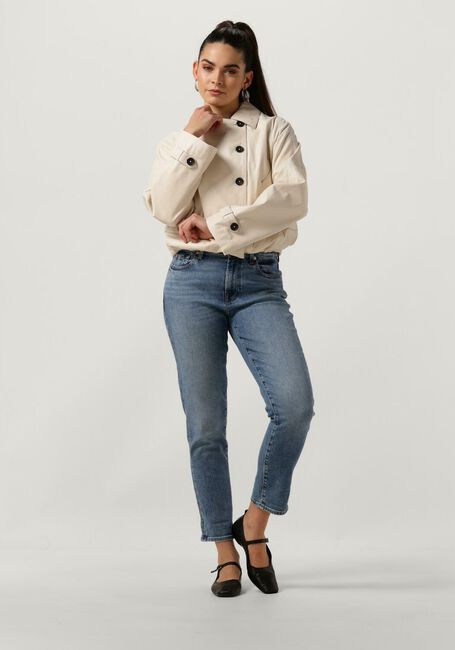 Witte IBANA Leren jas JEROME - large