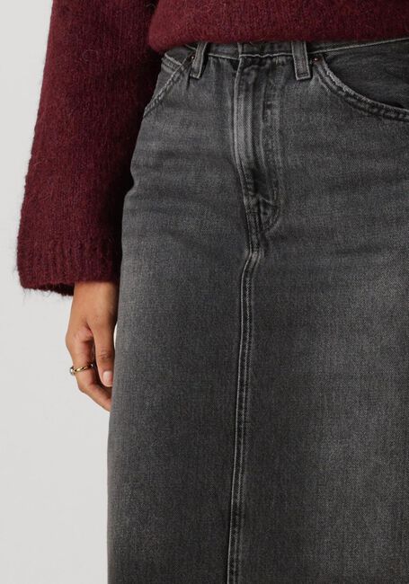 Donkergrijze LEVI'S Midirok HR BACK SLIT SKIRT WANDERING SPIRIT CLE - large
