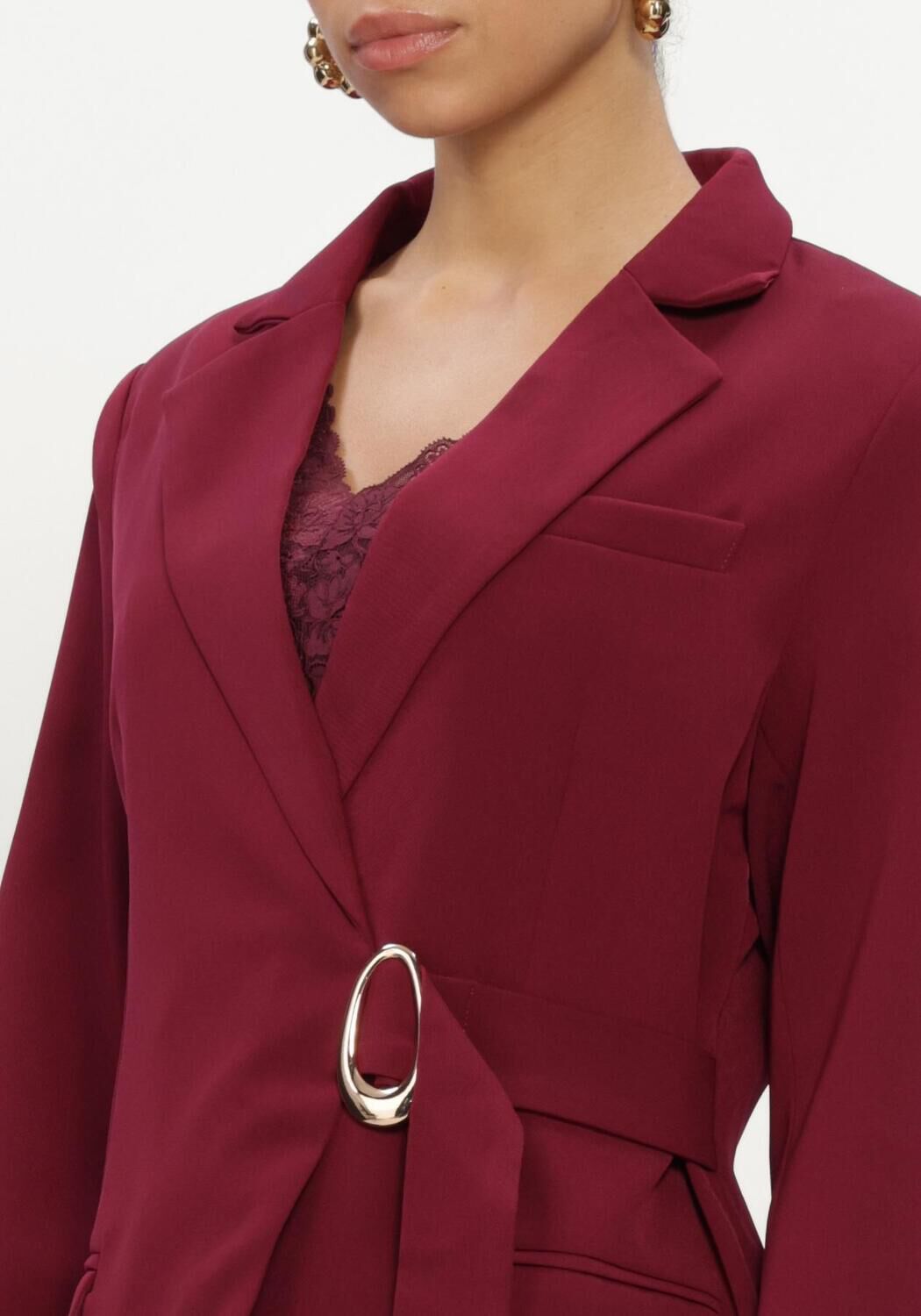 YDENCE Dames Blazers Blazer Shayla Bordeaux