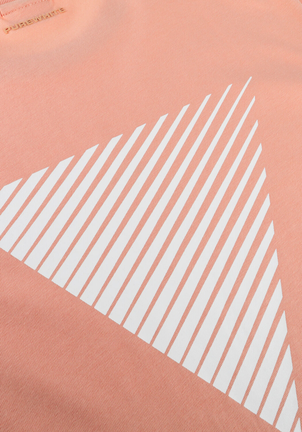 Oranje PUREWHITE T-shirt PURE LOGO TEE - large