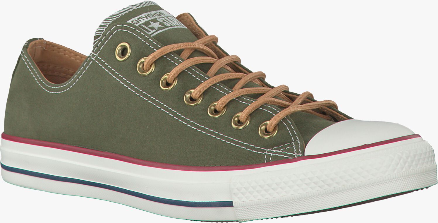 donker groene converse
