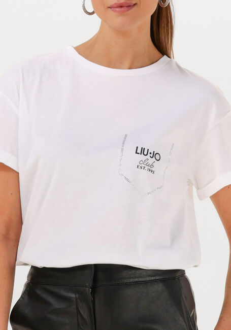 Witte LIU JO T-shirt ECS T-SHIRT MODA M/C - large