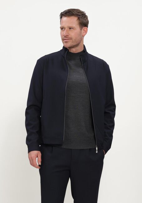 Donkerblauwe STEFANO LAURAN Overshirts SL-CAMIEL - large