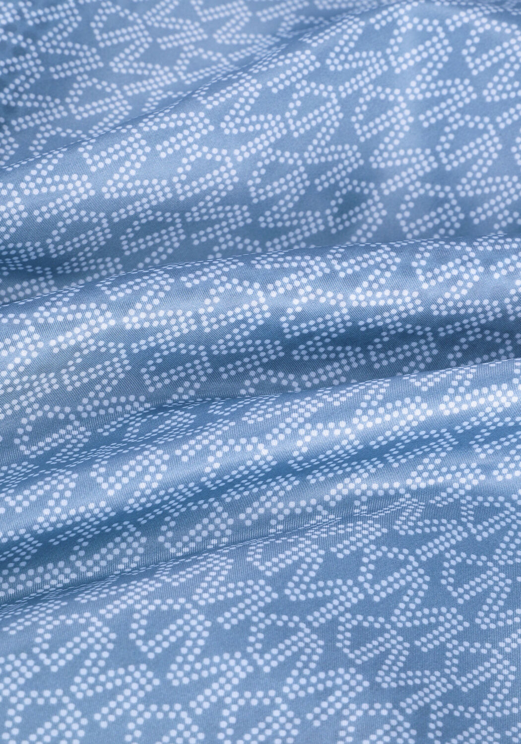 Lichtblauwe MICHAEL KORS Jack MK LOGO CROP BOMBER - large