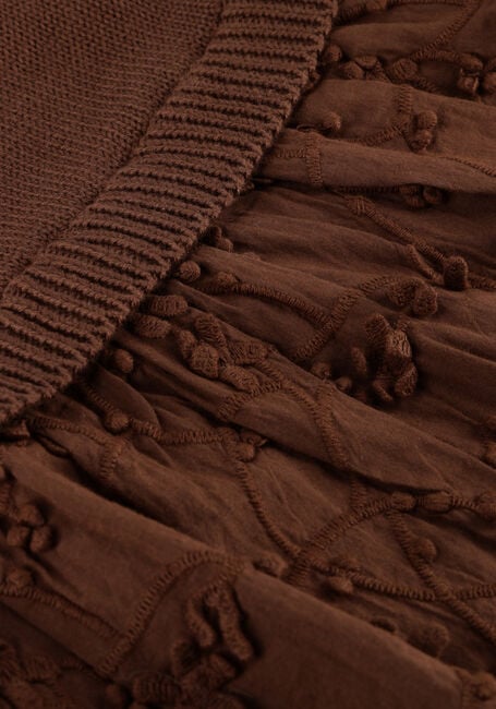 Bruine TON & TON Mini jurk TESS - large