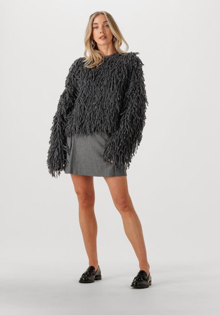 Donkergrijze EDITED Trui BO ALPACA WOOL JUMPER (GRS) - large