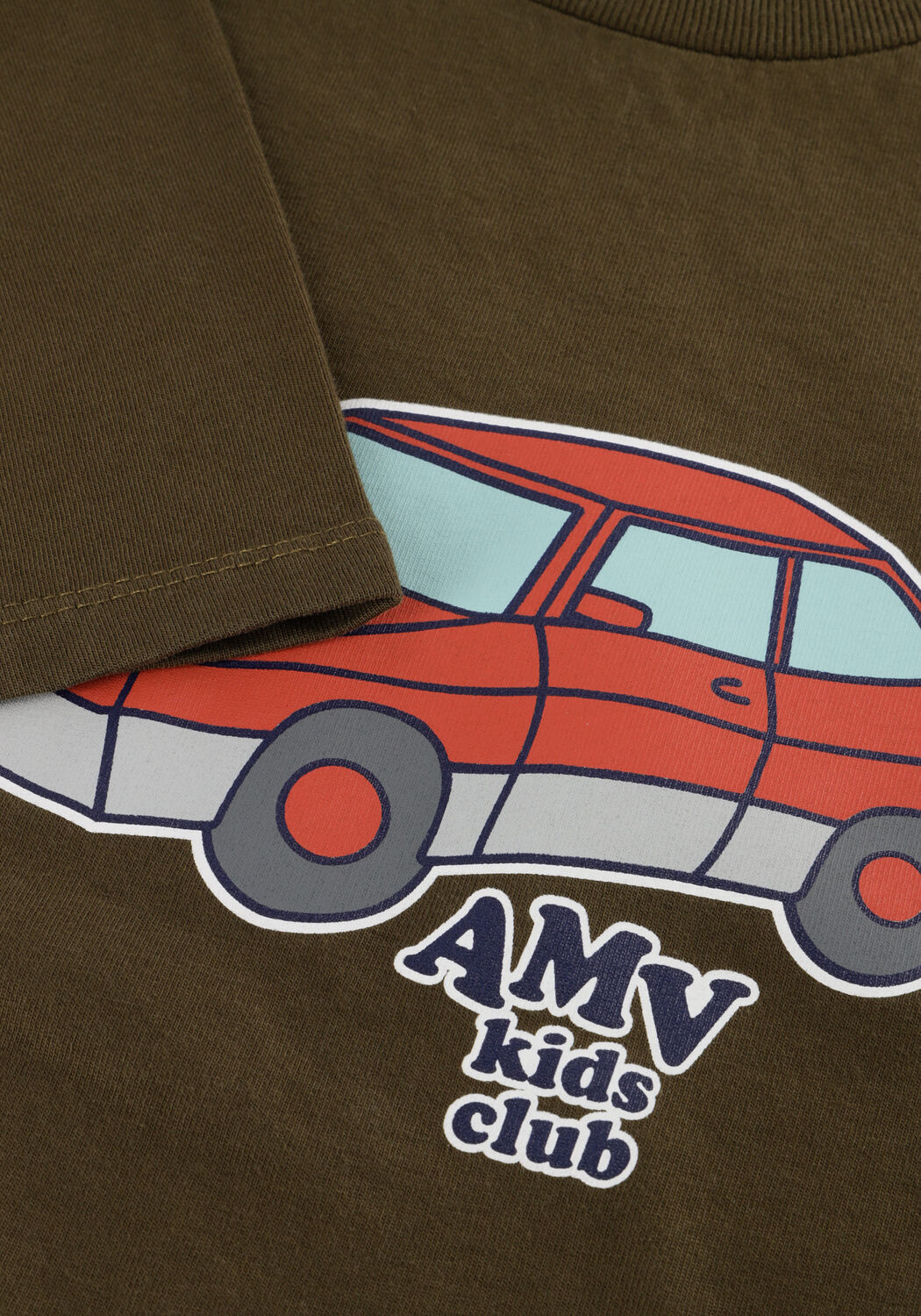 Donkergroene AMERICAN VINTAGE T-shirt FIZVALLEY - large