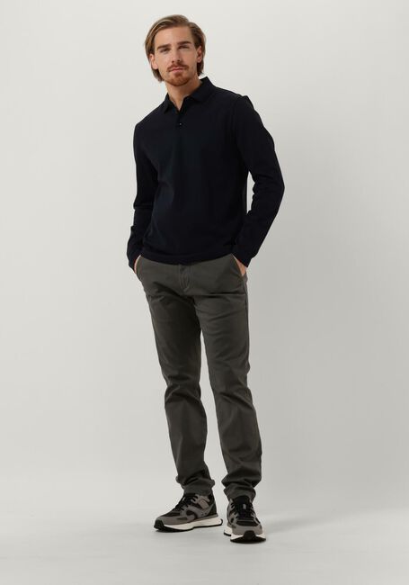 Donkerblauwe BOSS BLACK Polo PLEINS 31 - large
