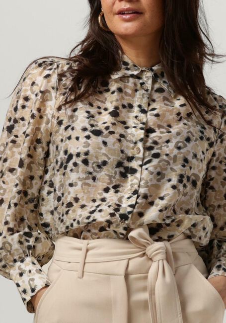 Beige SECOND FEMALE Blouses GAURA SHIRT - large