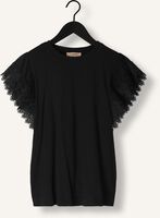 Zwarte TWINSET MILANO T-shirt KNITTED BLOUSE Zwarte TWINSET MILANO T-shirt KNITTED BLOUSE - medium