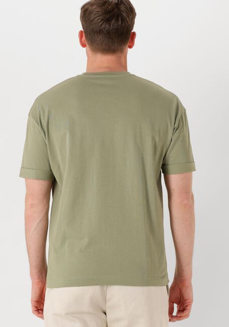 Groene DRYKORN T-shirt THILO 520198 - large