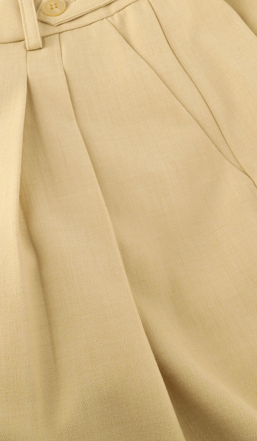 Gele GESTUZ Wijde broek GZSTACY MW PANTS - large