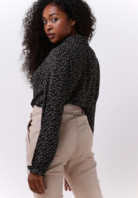 Zwarte MODSTR&Ouml;M Blouses ALEXANDER PRINT SHIRT - large