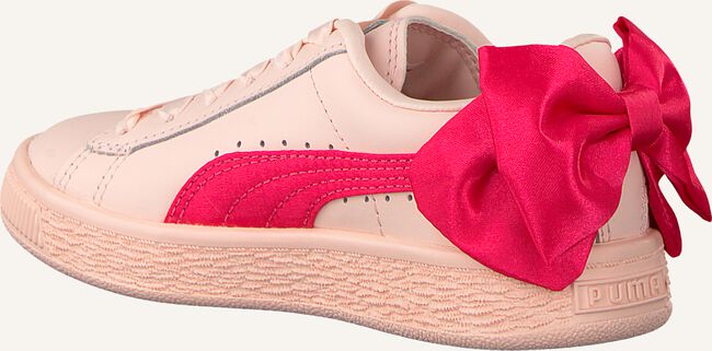 Roze PUMA Lage sneakers BASKET BOW AC PS Roze PUMA Lage sneakers BASKET BOW AC PS - large