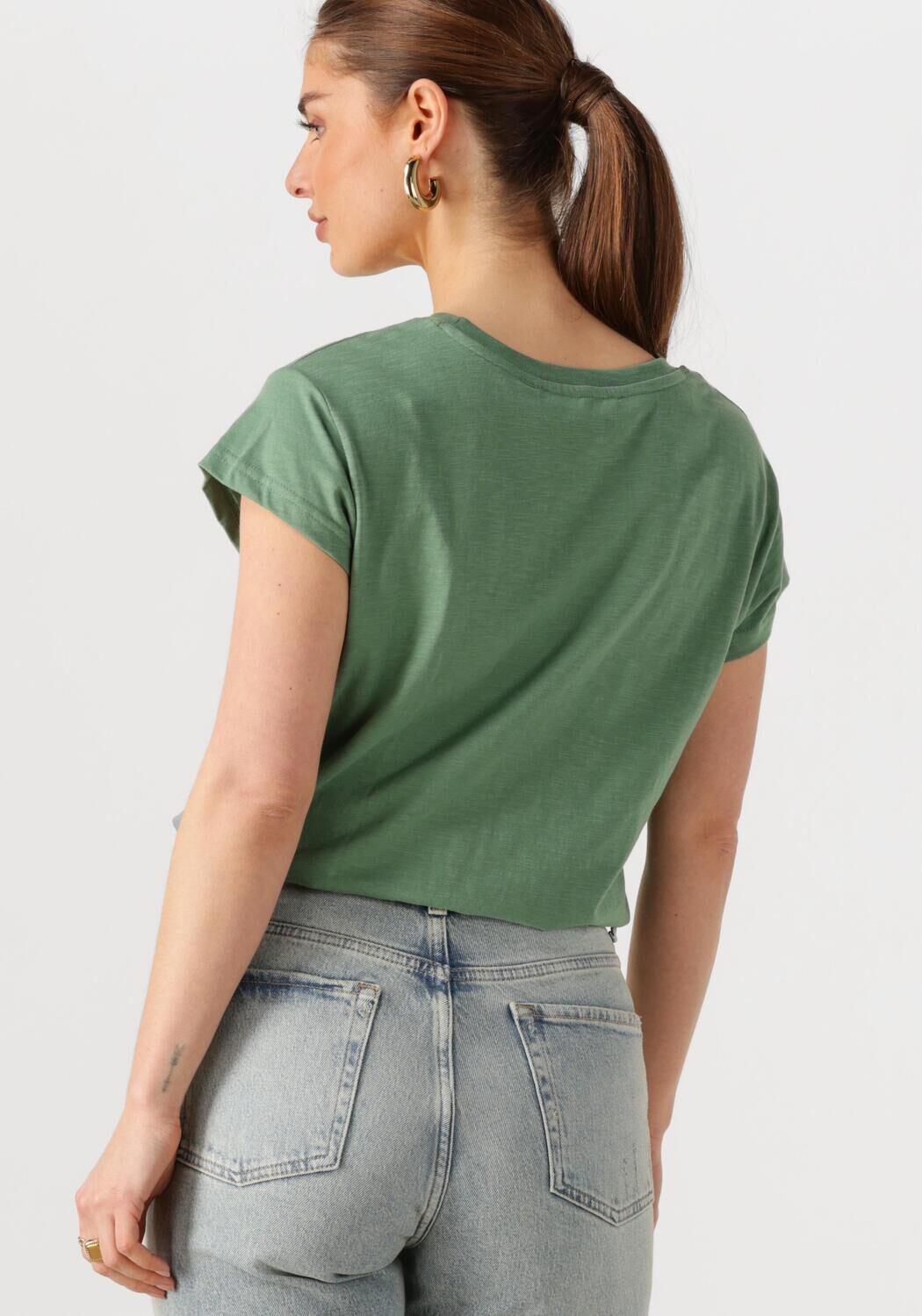 MINUS Dames Tops & T-shirts Leti Tee Groen