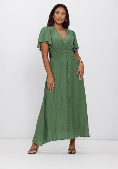 Groene SUNCOO Maxi jurk CYRA - large