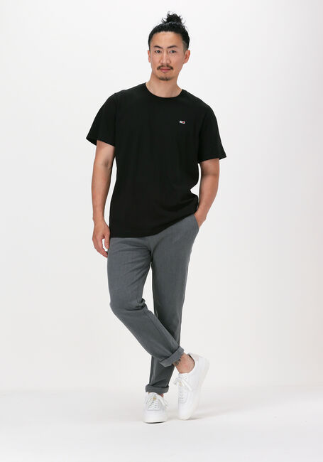 Zwarte TOMMY JEANS T-shirt TJM CLASSIC JERSEY C NECK - large