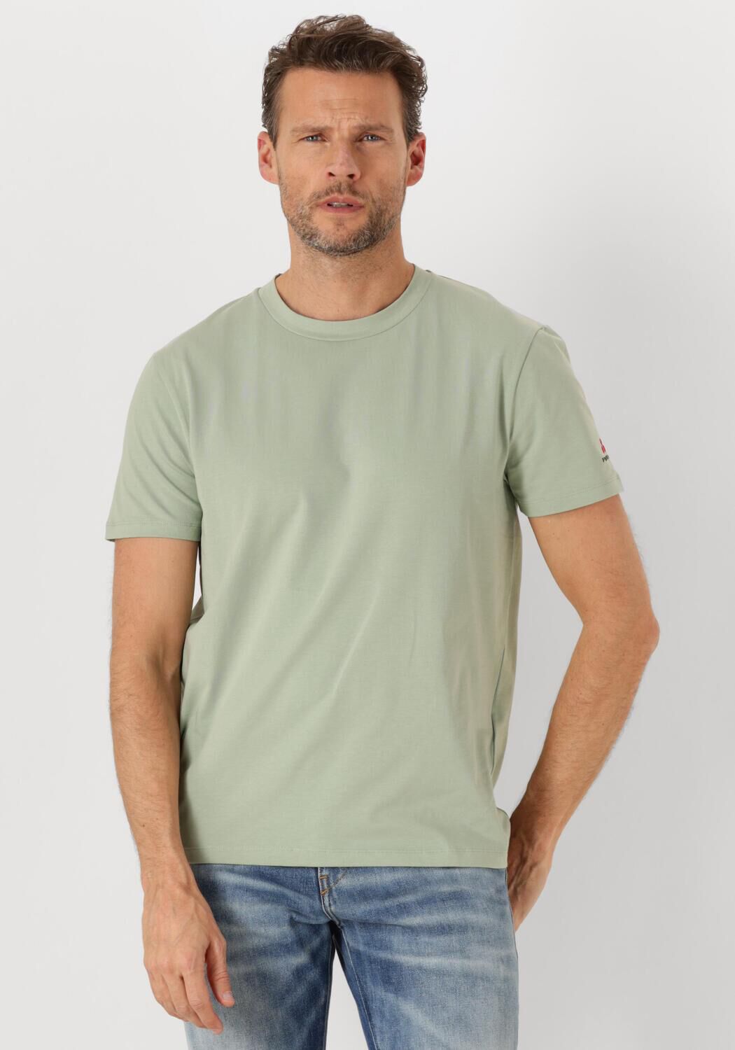 Peuterey Groene Polo & T-shirt Sorbus N 02 Green Heren