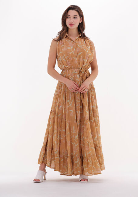 Oranje MES DEMOISELLES Maxi jurk DOLLY - large