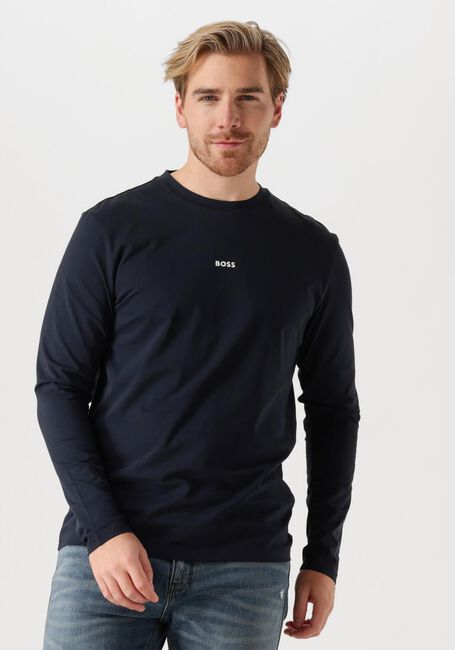 Donkerblauwe BOSS ORANGE T-shirt TCHARK - large