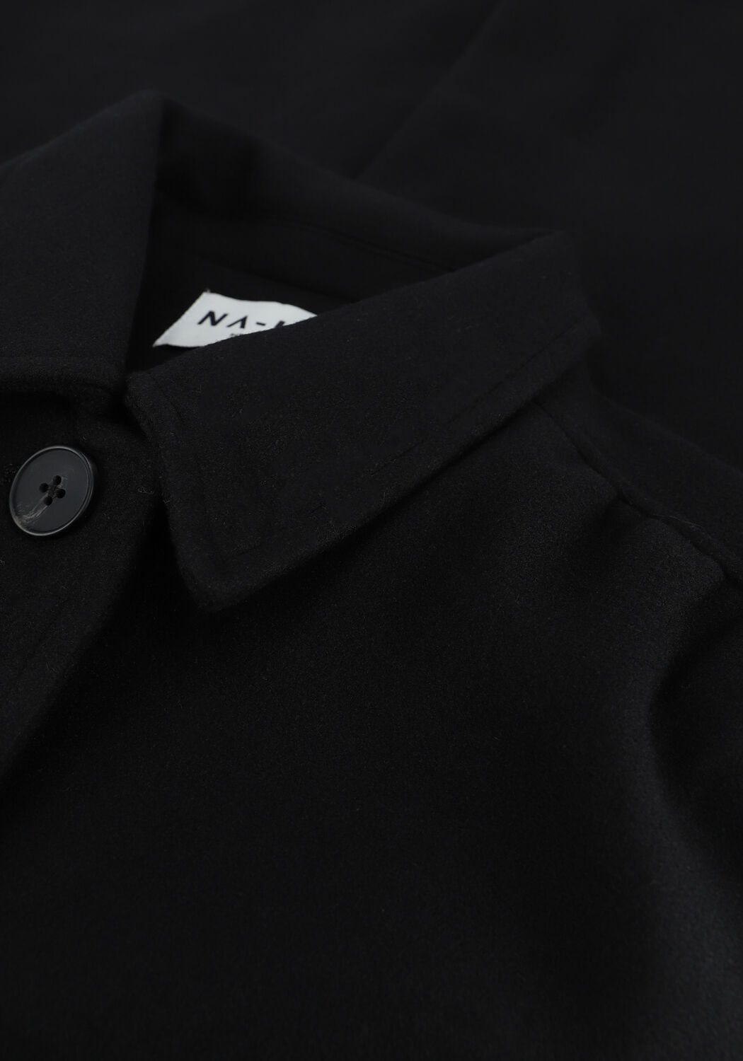 Zwarte NA-KD Mantel TRENCHCOAT - large