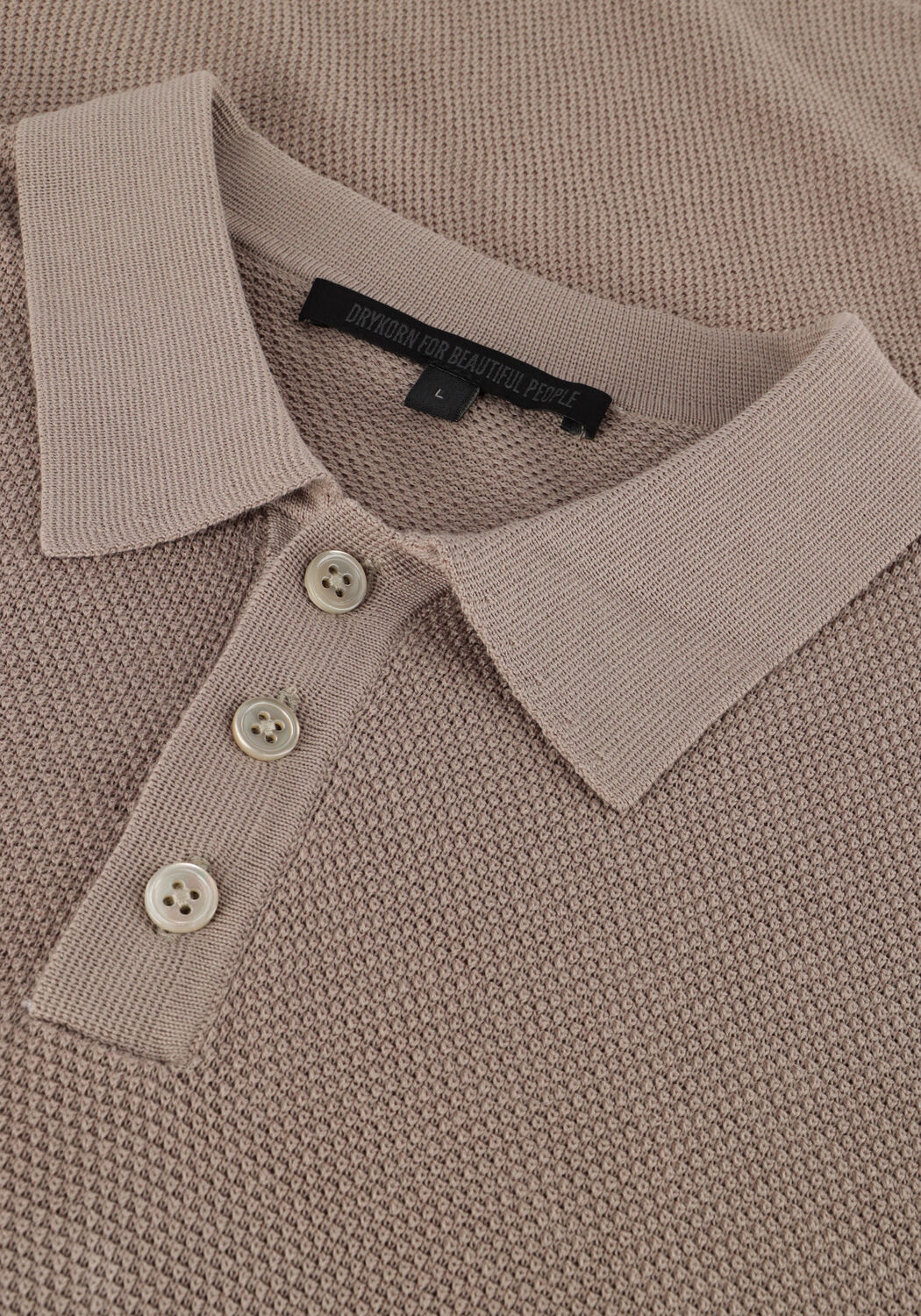 Beige DRYKORN Polo BRAIAN - large