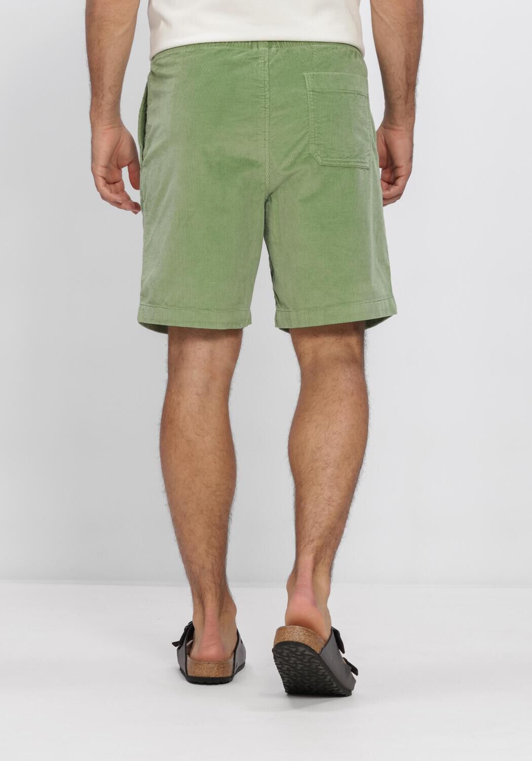Groene SELECTED MEN Broeken SLHREGULAR-JACE CORDUROY  SHORTS NOOS - large