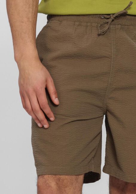 Taupe FOR&Eacute;T Korte broek HUSH SEERSUCKER SHORTS - large