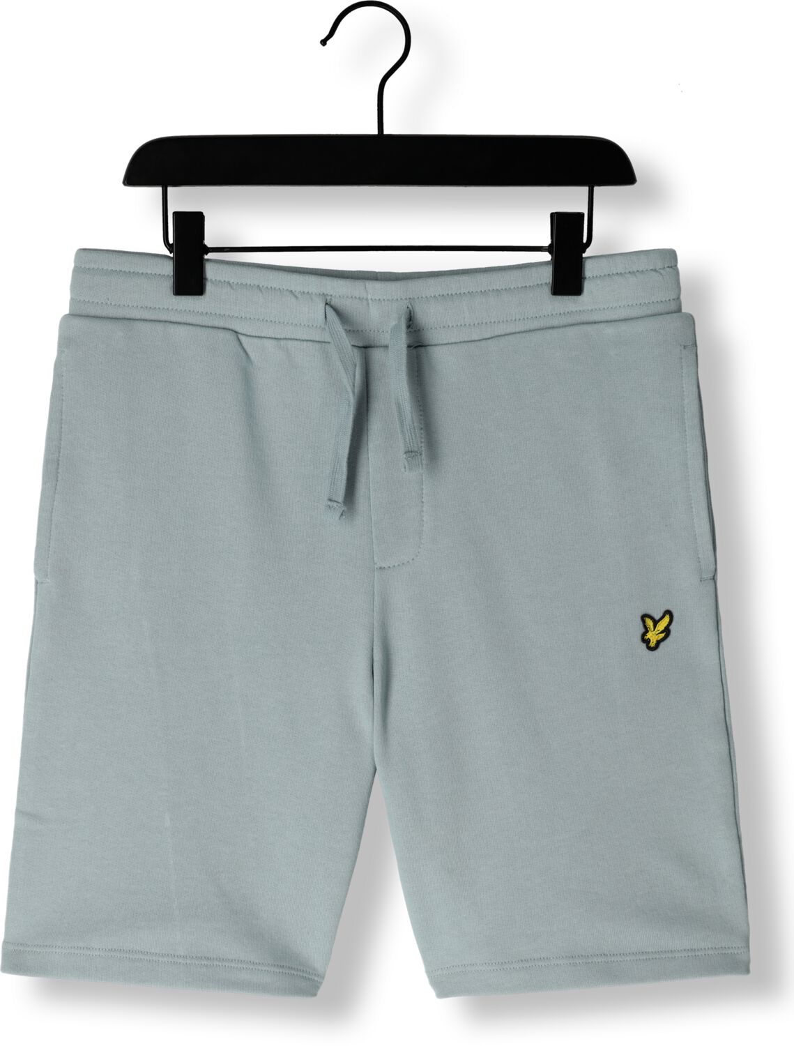 Lyle & Scott sweatshort grijsblauw Effen 122 128