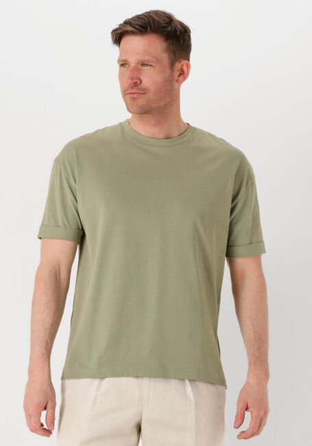Groene DRYKORN T-shirt THILO 520198 - large