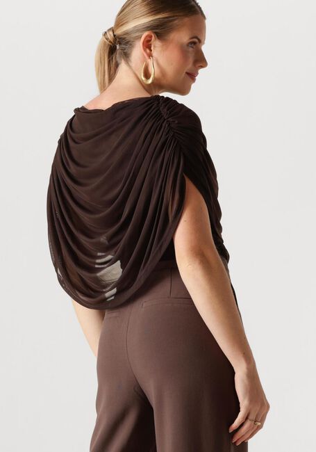 Bruine NEO NOIR Top COTTUNA DRAPY MESH TOP - large