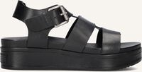 Zwarte SHABBIES Platte sandalen MARO BOLD Zwarte SHABBIES Platte sandalen MARO BOLD - medium