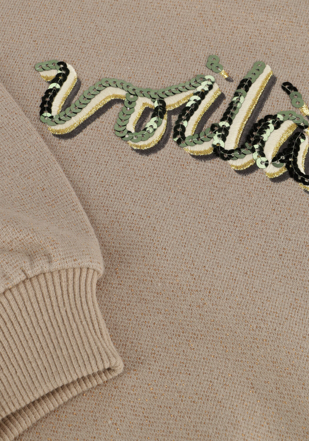 Grijze LIKE FLO Sweater DANEE SWEATER WITH RUFFLES - large