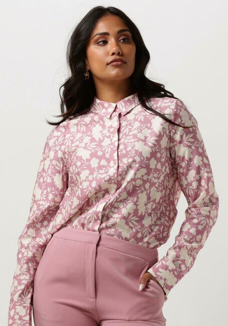 Roze ANOTHER LABEL Blouses DREISER FLOWER SHIRT L/S - large