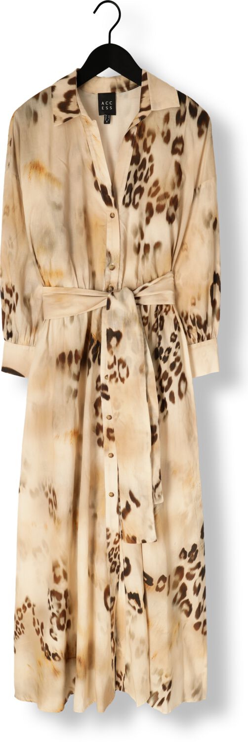 ACCESS Dames Jurken 53-3392-0051 Beige