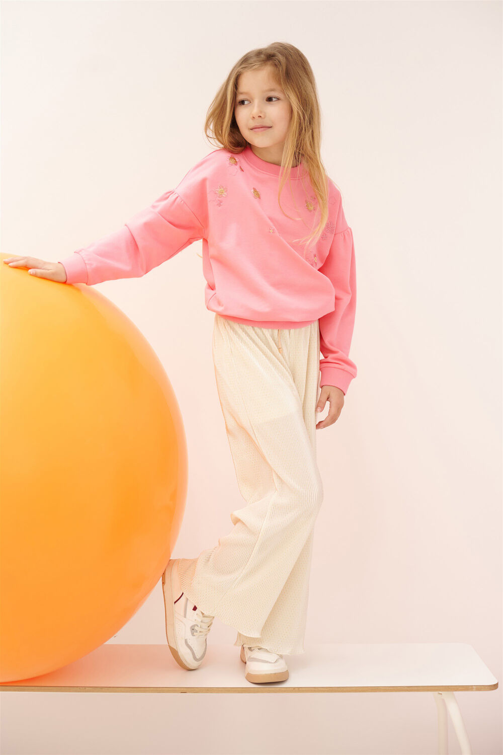 NONO Meisjes Truien & Vesten Kimas Sweater Roze