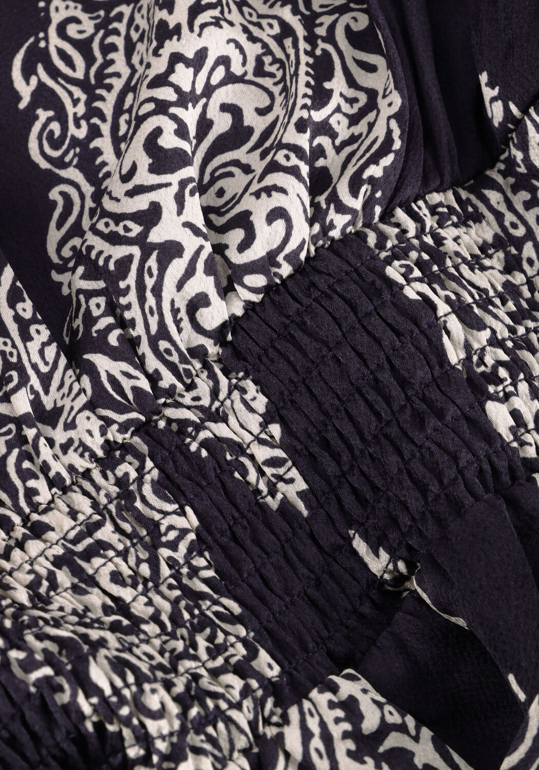 Donkerblauwe NEO NOIR Maxi jurk NOVALEE PAISLEY DROP DRESS - large