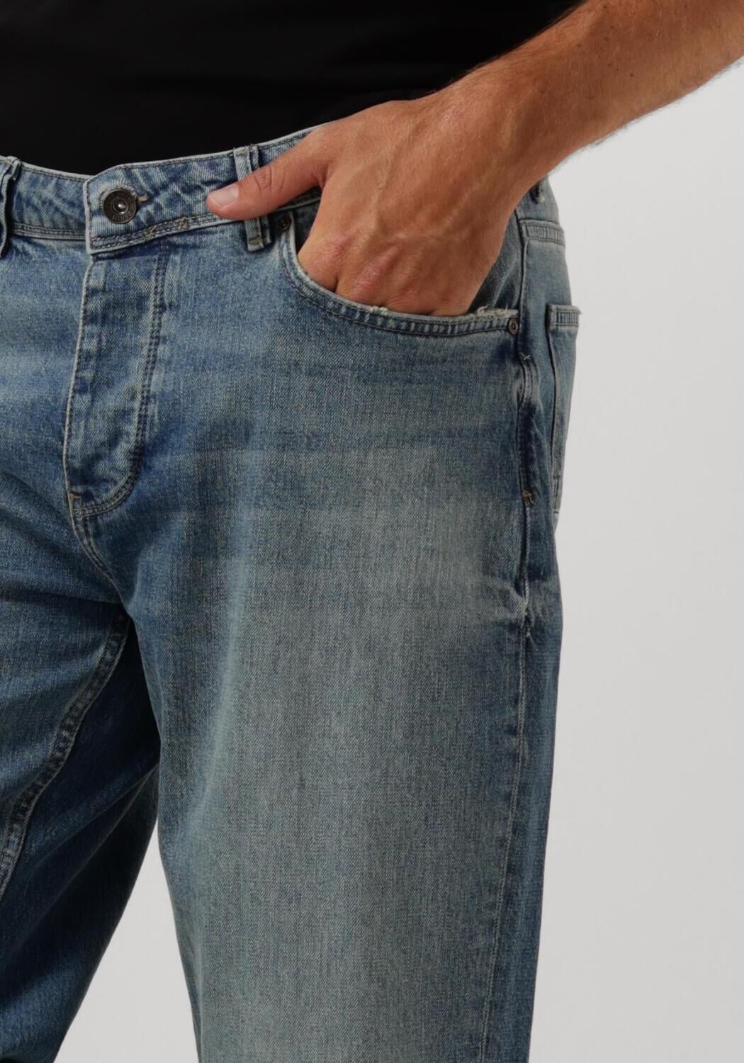 PURE PATH Heren Jeans The Eric Blauw