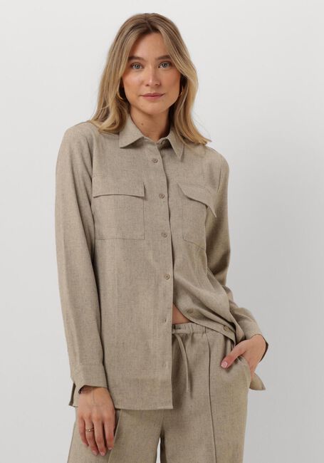 Beige MODSTRÖM Blouses KALEMMD SHIRT - large