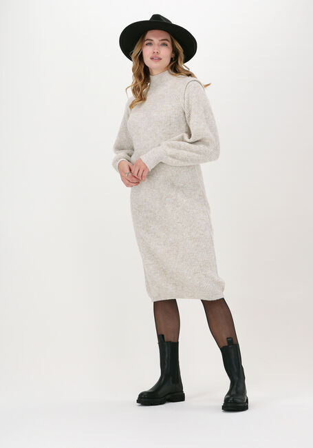 Beige BRUUNS BAZAAR Midi jurk CRISANTA BAXTER - large