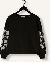 Zwarte SCOTCH & SODA Trui EMBROIDERED SLEEVE SWEATSHIRT Zwarte SCOTCH & SODA Trui EMBROIDERED SLEEVE SWEATSHIRT - medium
