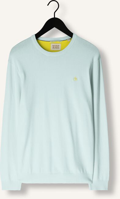 Mint SCOTCH & SODA Trui ESSENTIAL ECOVERO PULLOVER Mint SCOTCH & SODA Trui ESSENTIAL ECOVERO PULLOVER - large