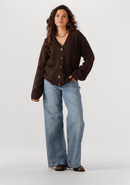Bruine ENVII Vest ENELISE LS CARDIGAN 7230 - large