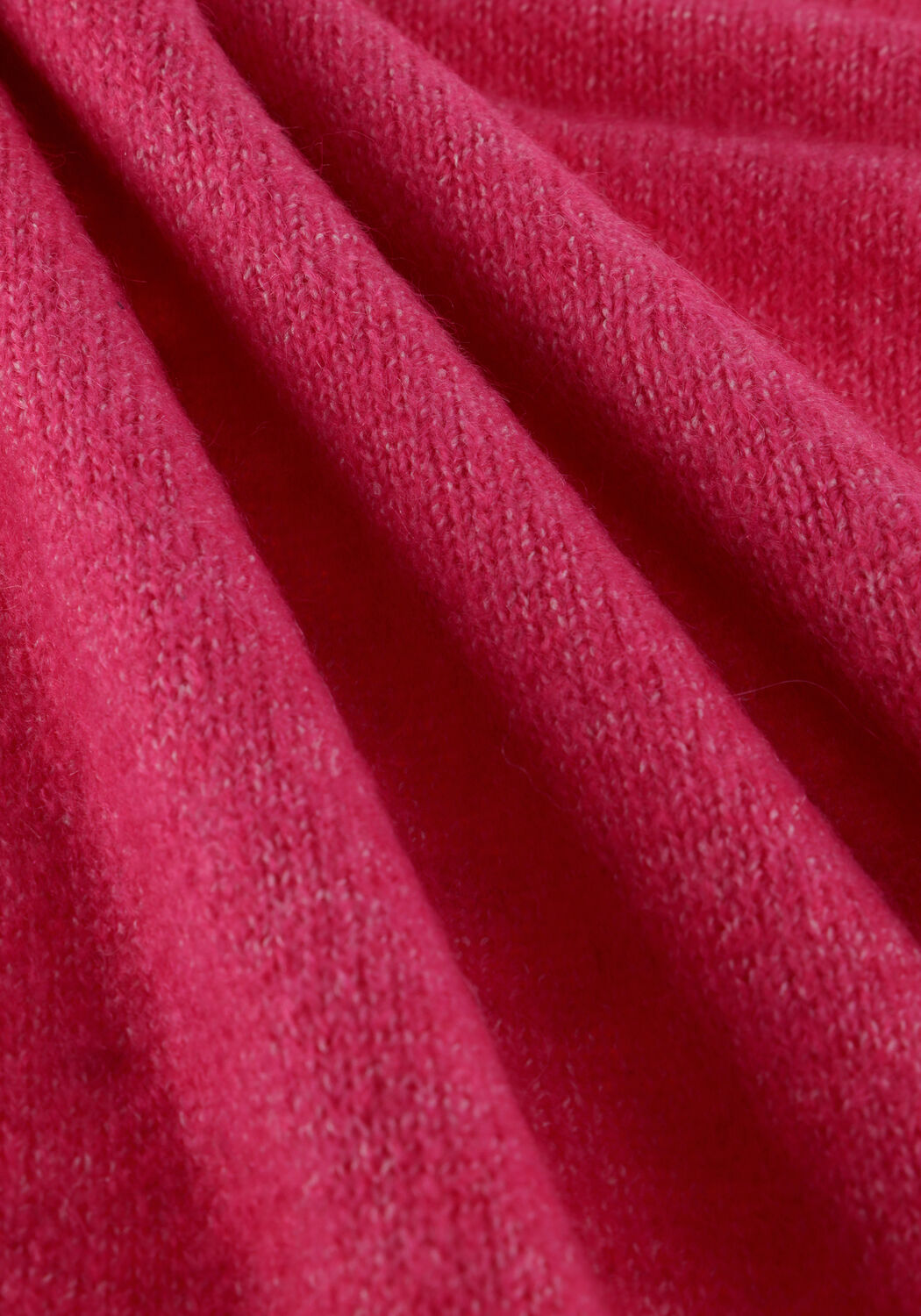 Roze SELECTED WOMEN Midi jurk SLFRENA LS HIGH NECK KNIT DRESS - large