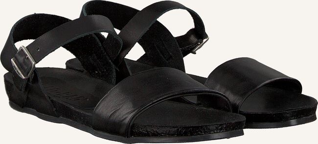 Zwarte RED-RAG Platte sandalen 79136 Zwarte RED-RAG Platte sandalen 79136 - large