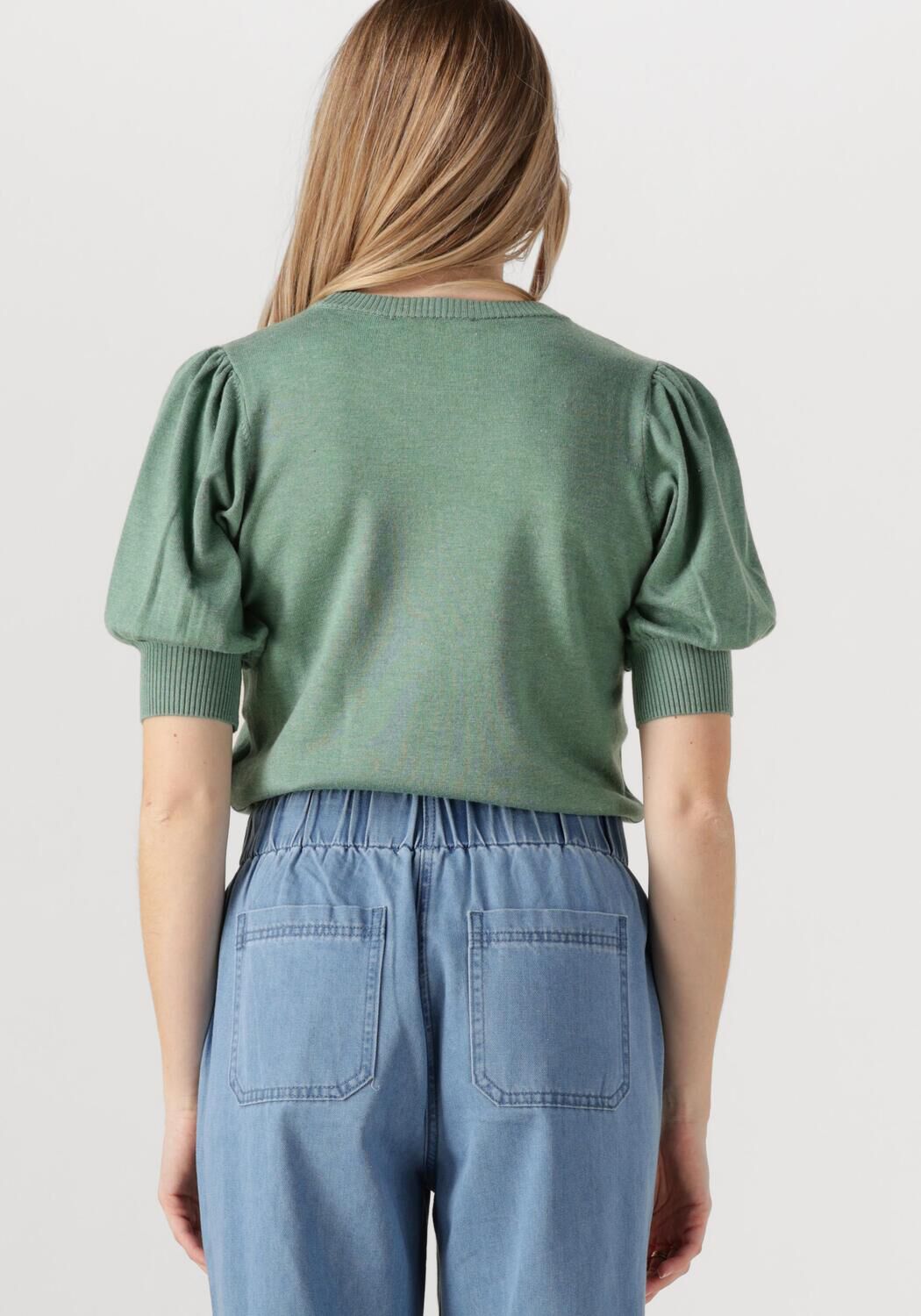MINUS Dames Truien & Vesten Liva Knit Tee Groen