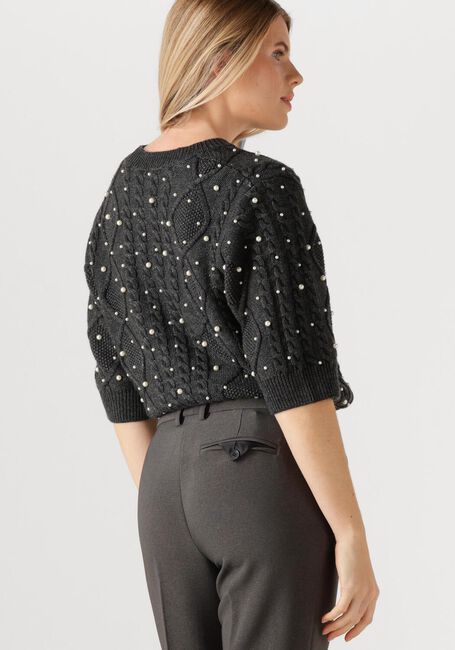 Donkergrijze GESTUZ Trui GZTAIBA DECO PULLOVER - large