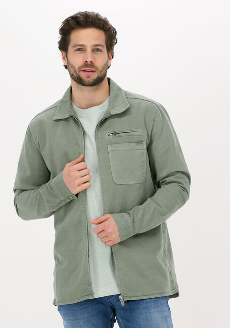 Groene PUREWHITE Overshirt 22010212 - large