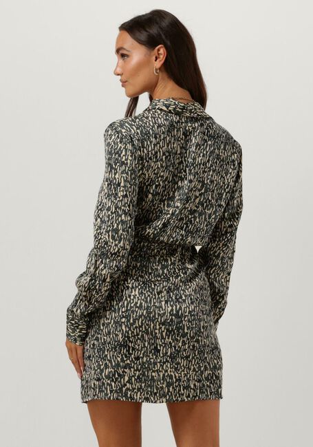 Grijze SECOND FEMALE Mini jurk LUNA DRESS - large
