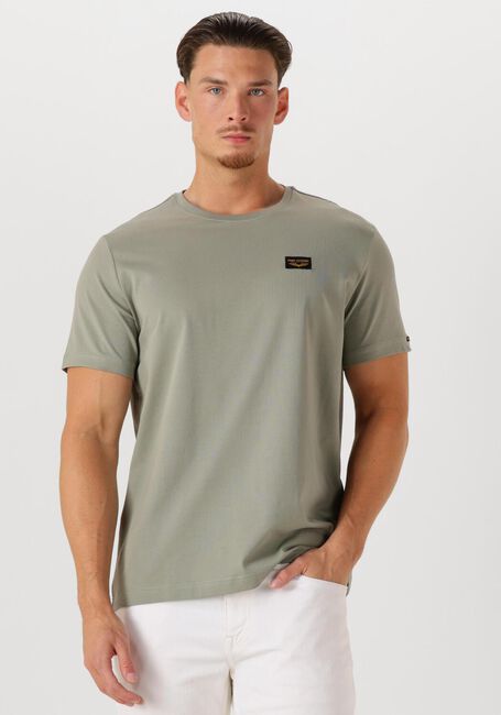 Groene PME LEGEND T-shirt SHORT SLEEVE R-NECK GUYVER TEE - large